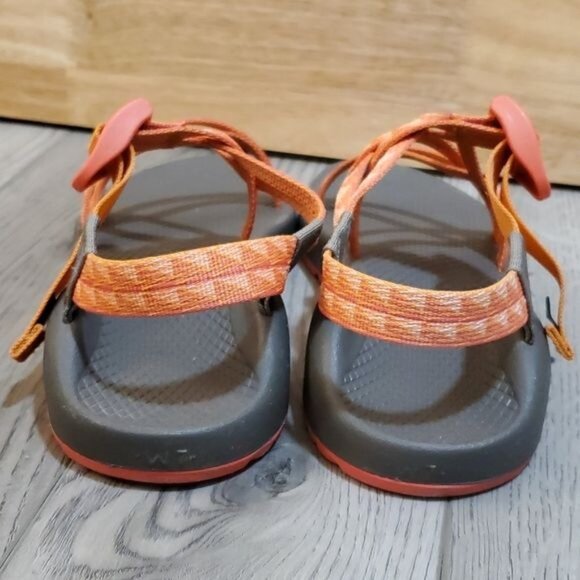 Chaco Strappy Sandals Shoes Orange Adjustable Strap Women's WOMAN'S Size 7 - Picture 7 of 16
